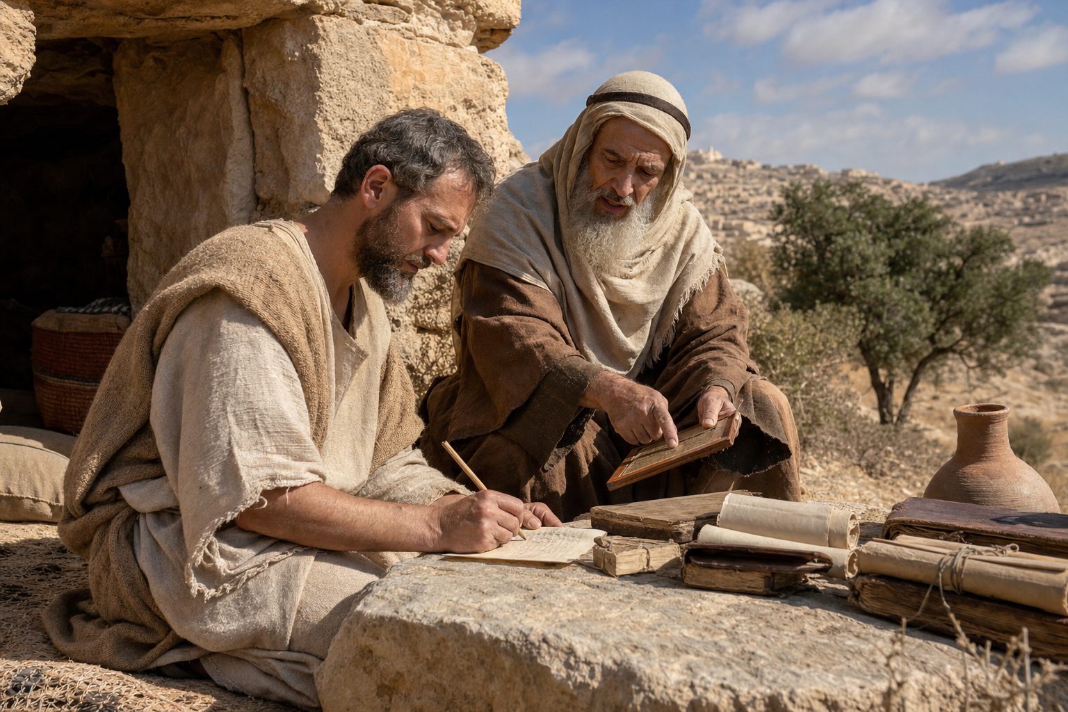 Photo-realistic depiction, Life of the Blessed Hieronymus, Orthodox calendar, 2026-06-28, saint_life Photo-realistic depiction, Life of the Blessed Hieronymus, Orthodox calendar, 2026-06-28, saint_life