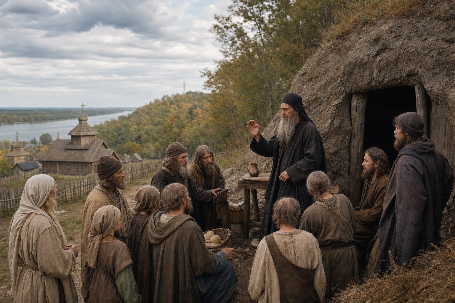 Photorealistic image, in memory of the reverend father of our Anton Pechersky, the Orthodox calendar, 2026-07-23, commemoration Photorealistic image, in memory of the reverend father of our Anton Pechersky, the Orthodox calendar, 2026-07-23, commemoration